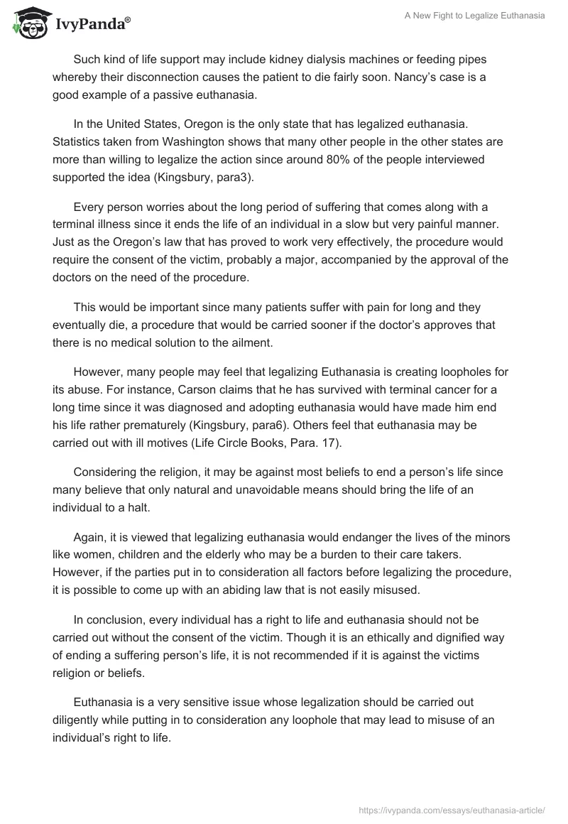 A New Fight to Legalize Euthanasia. Page 3