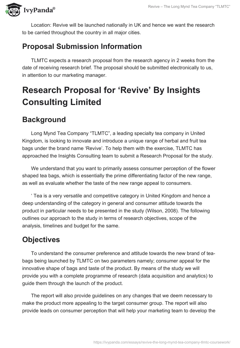 Revive – The Long Mynd Tea Company “TLMTC”. Page 3