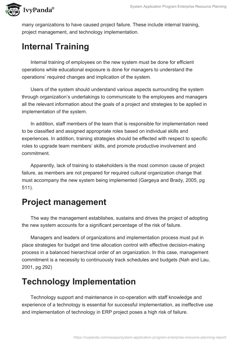 System Application Program Enterprise Resource Planning. Page 3