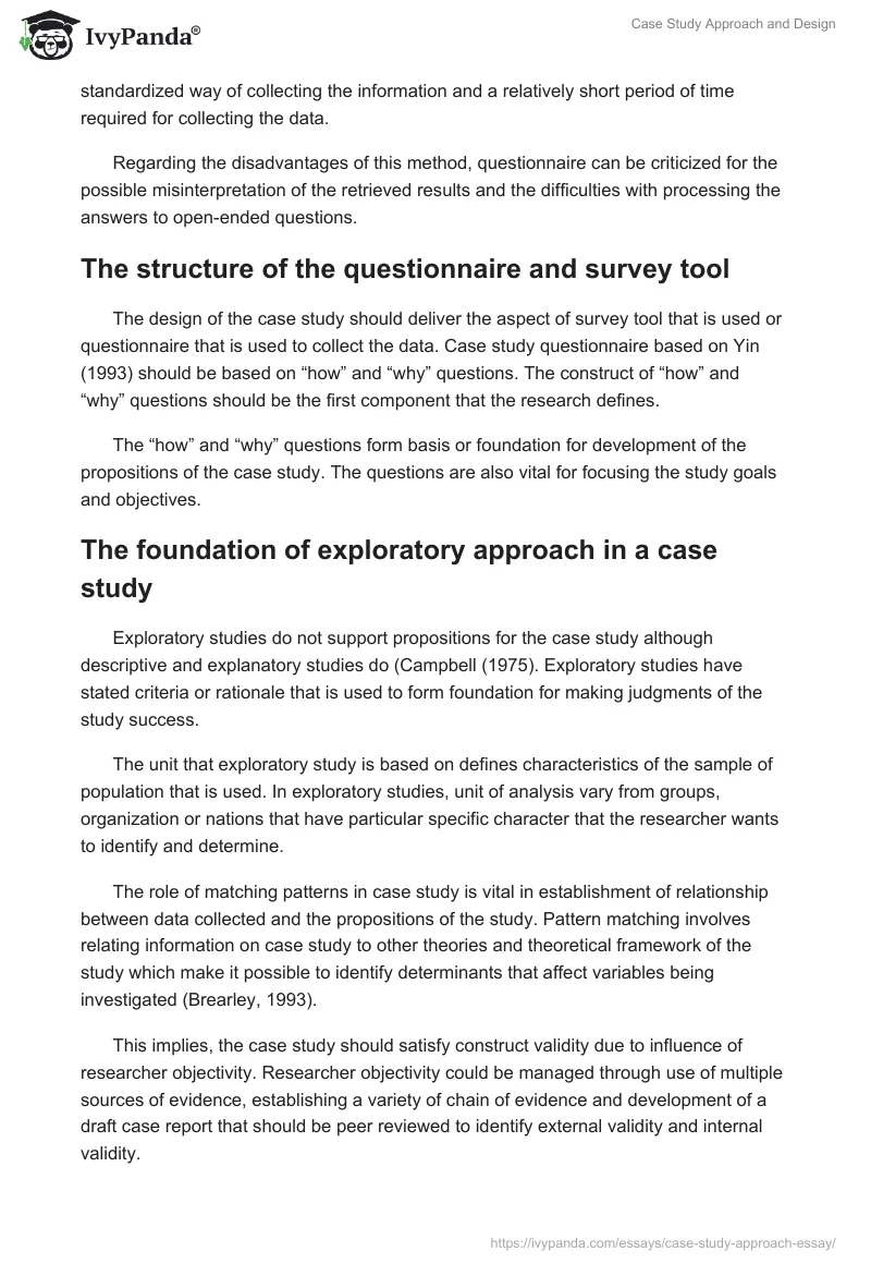 Case Study Approach and Design. Page 5