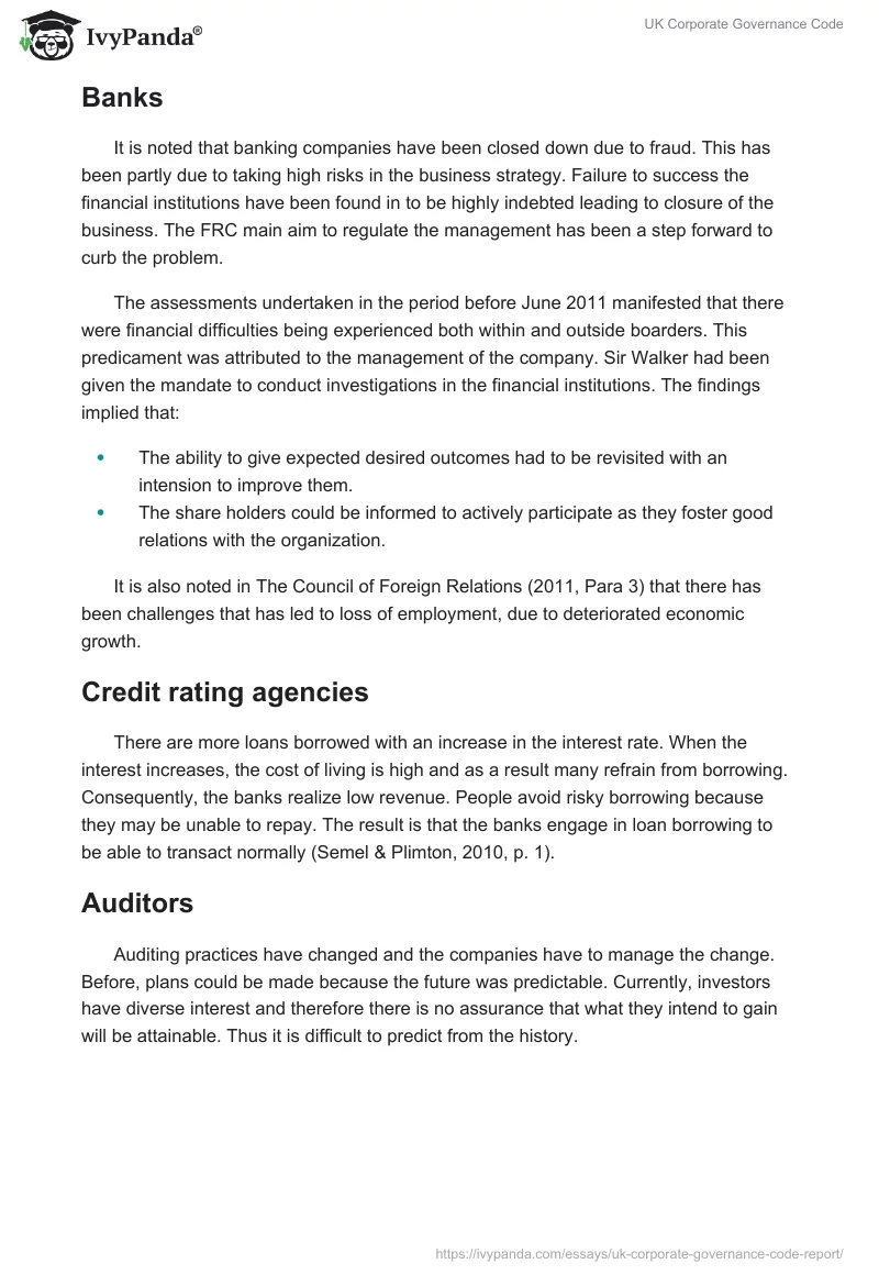 UK Corporate Governance Code. Page 2
