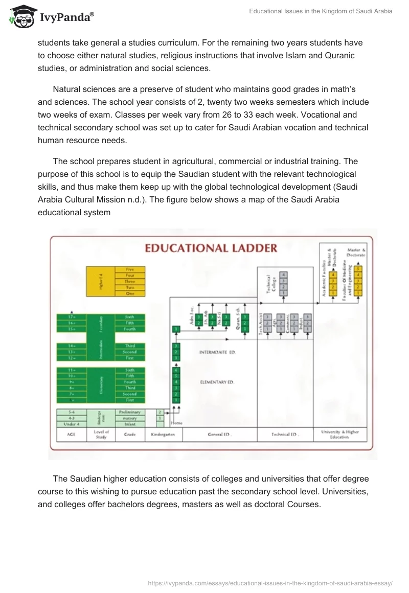 Educational Issues in the Kingdom of Saudi Arabia. Page 3