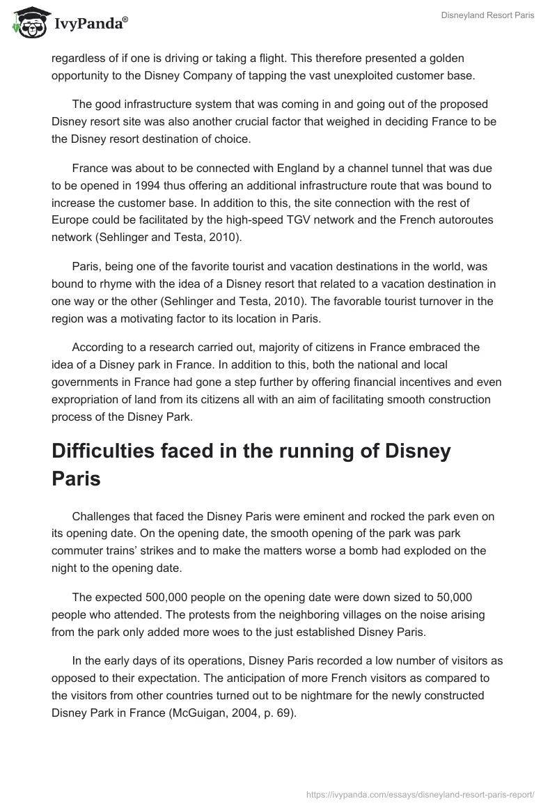 Disneyland Resort Paris. Page 2