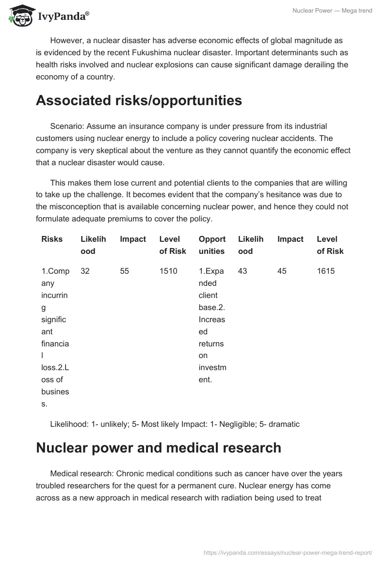 Nuclear Power — Mega Trend. Page 4