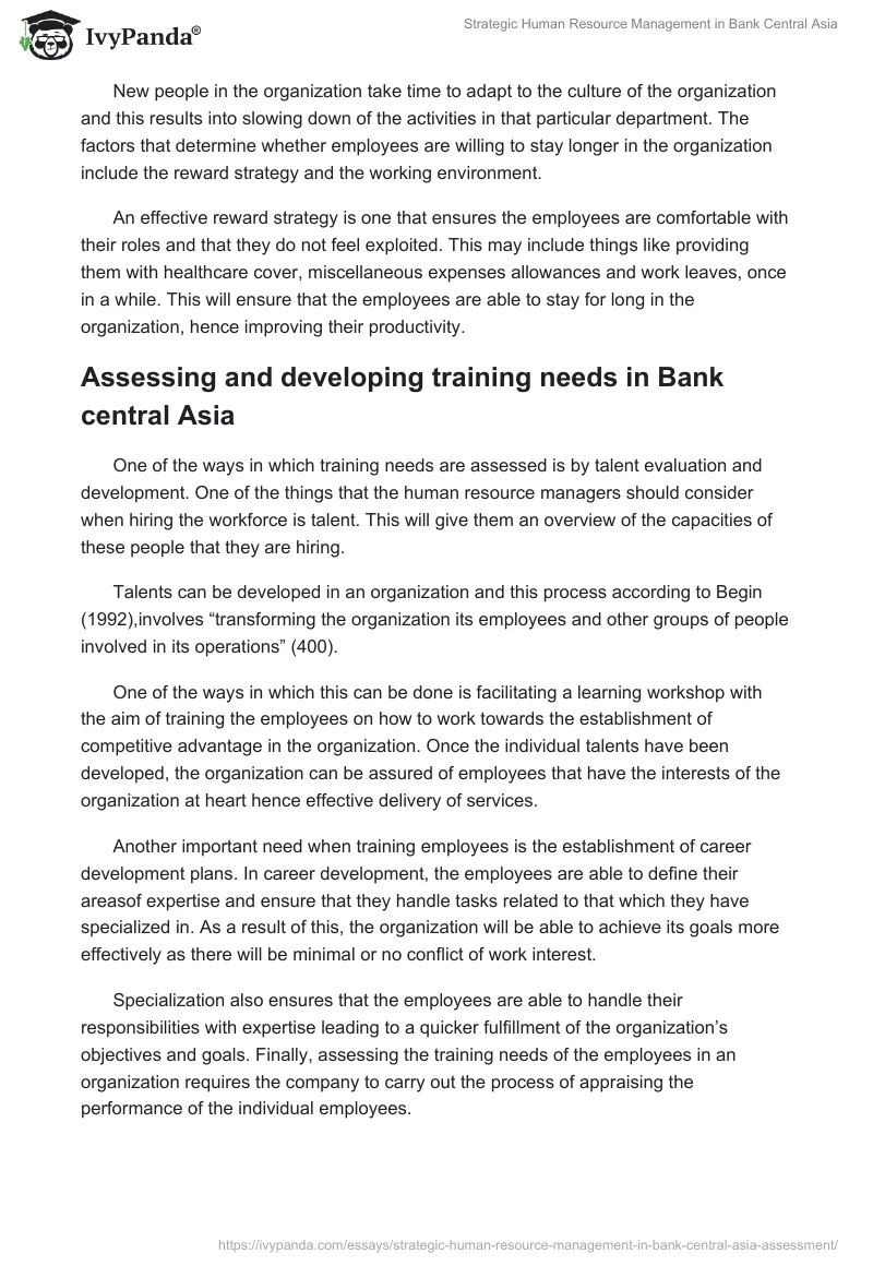 Strategic Human Resource Management in Bank Central Asia. Page 5