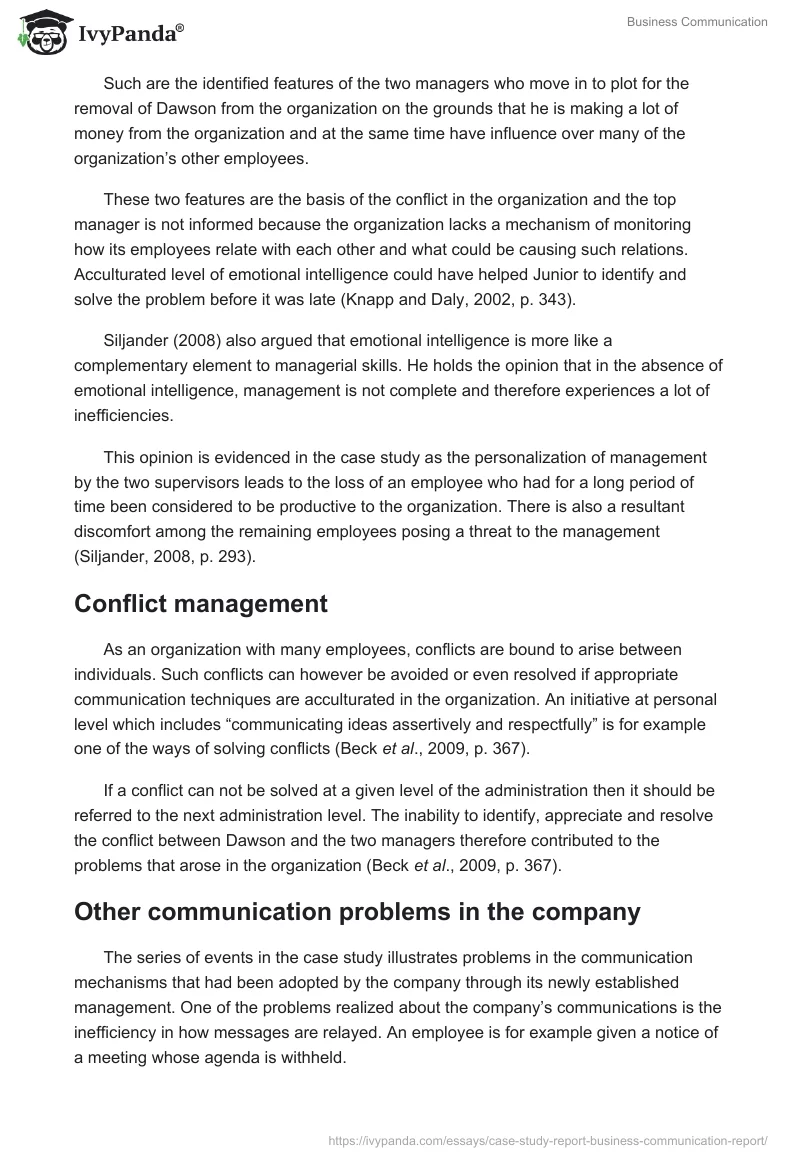 Business Communication. Page 4