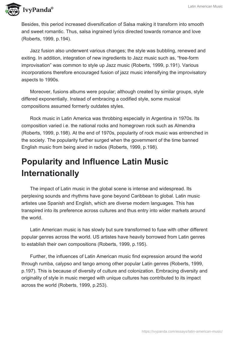 Latin American Music. Page 4