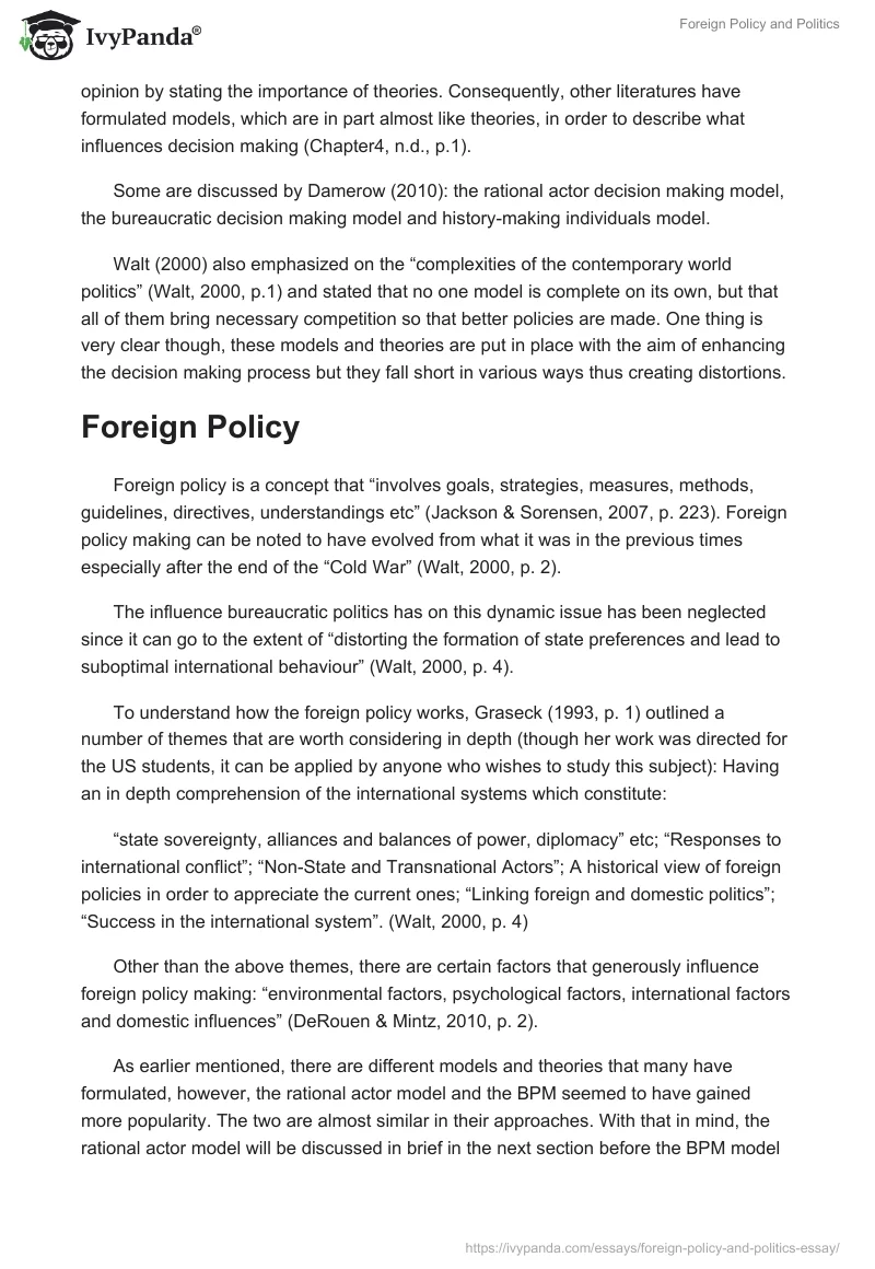 Foreign Policy and Politics. Page 3