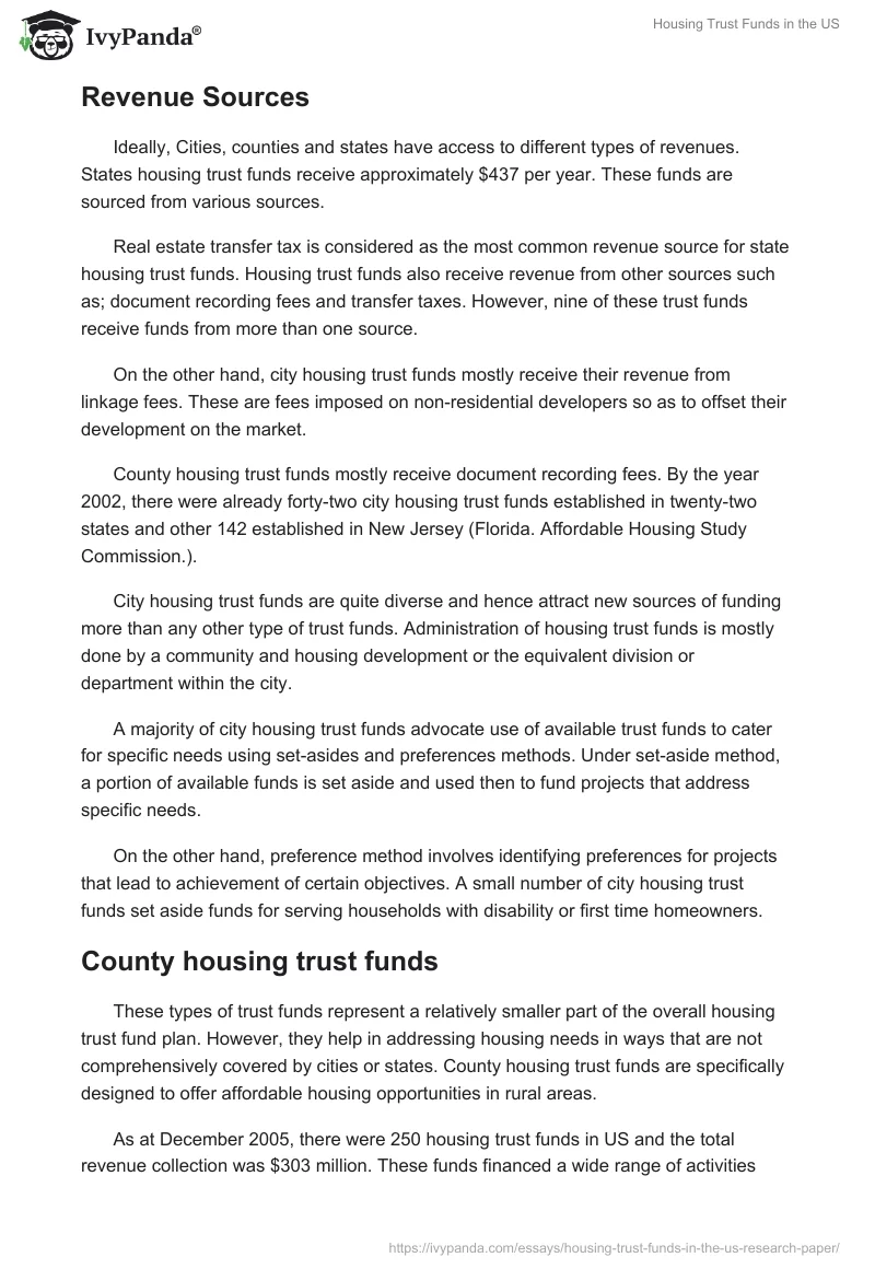 Housing Trust Funds in the US. Page 3