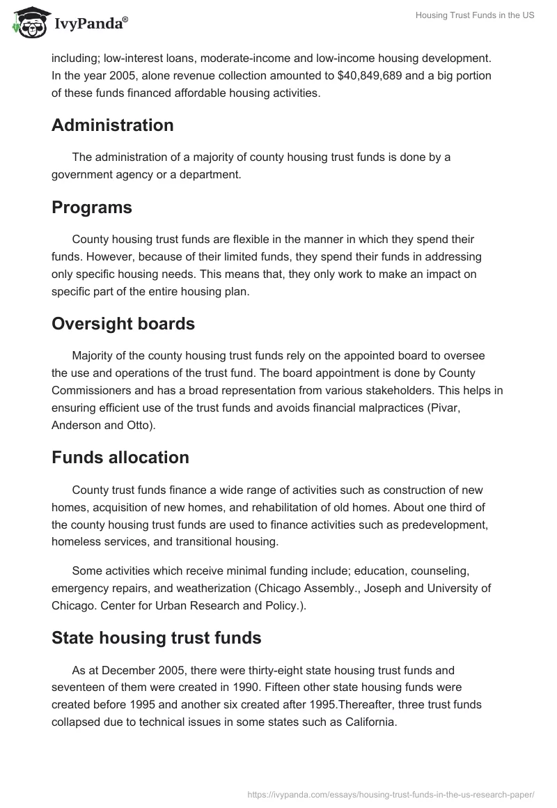 Housing Trust Funds in the US. Page 4