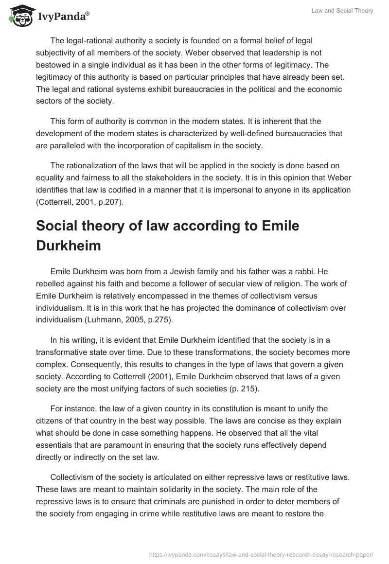 Law and Social Theory. Page 3