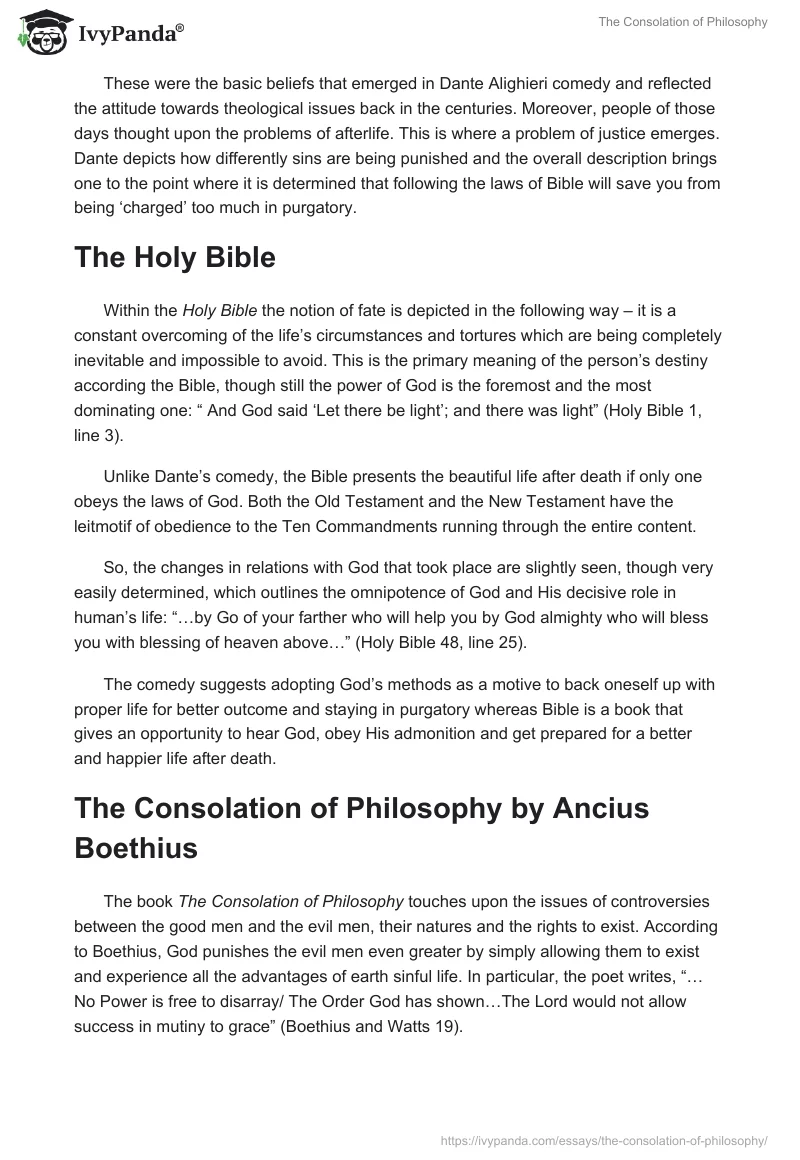 The Consolation of Philosophy. Page 2