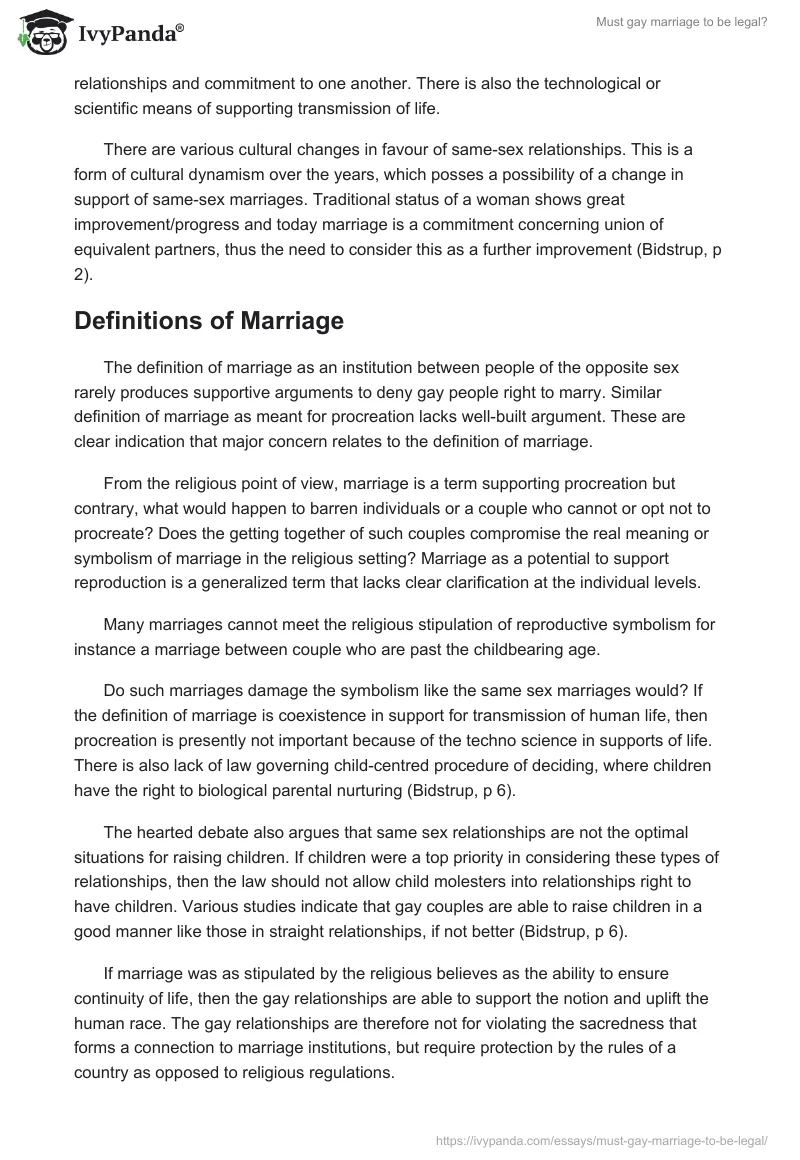 Must gay marriage to be legal?. Page 5