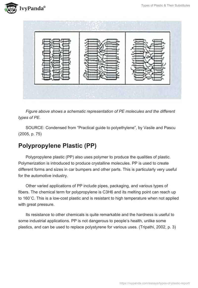 Types of Plastic & Their Substitutes. Page 4