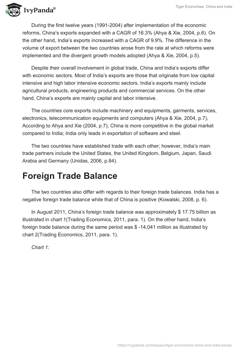 Tiger Economies: China and India. Page 5