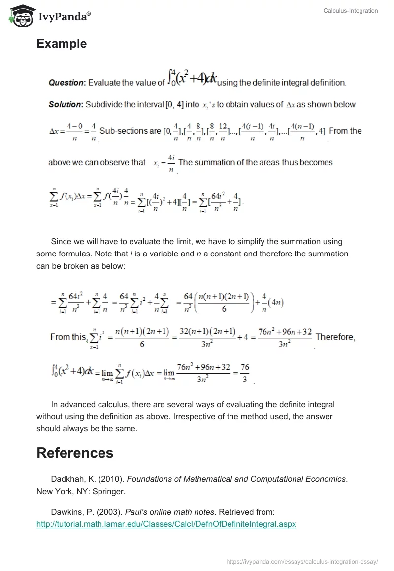 Calculus-Integration. Page 5