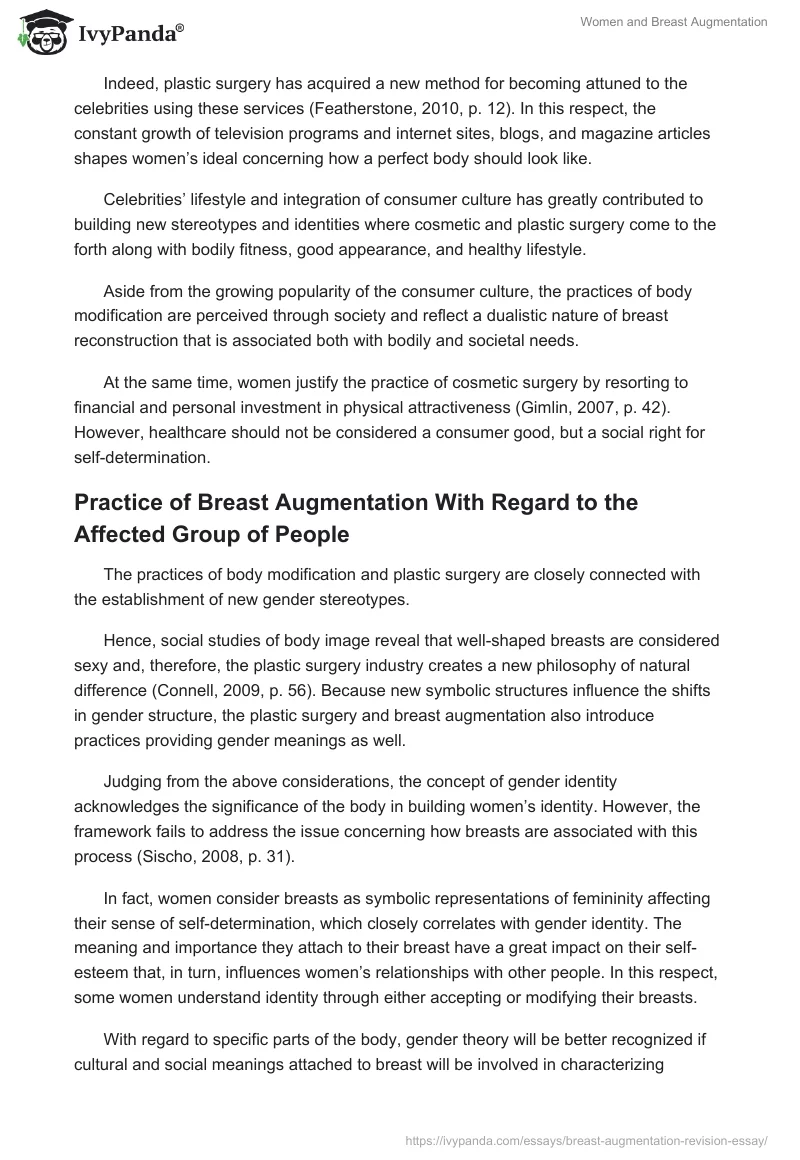 Women and Breast Augmentation. Page 3