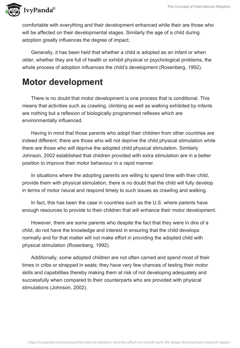 The Concept of International Adoption. Page 3