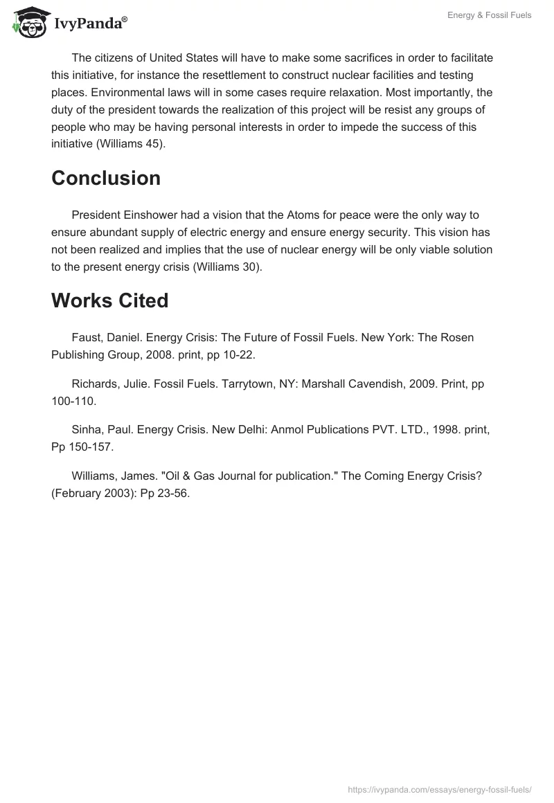 Energy & Fossil Fuels. Page 5