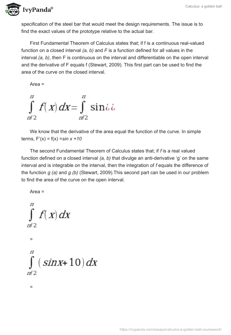 Calculus: a golden ball. Page 5