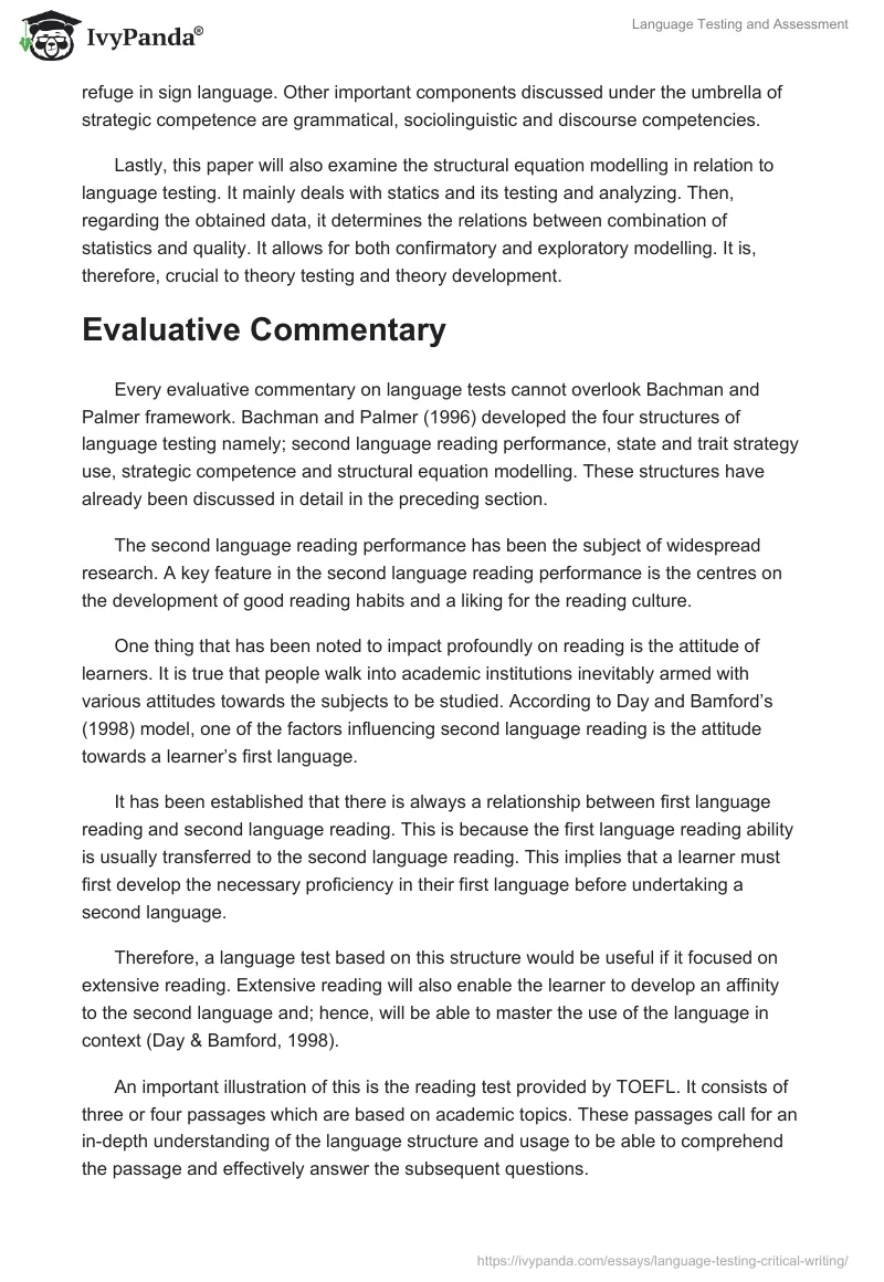 Language Testing and Assessment. Page 2