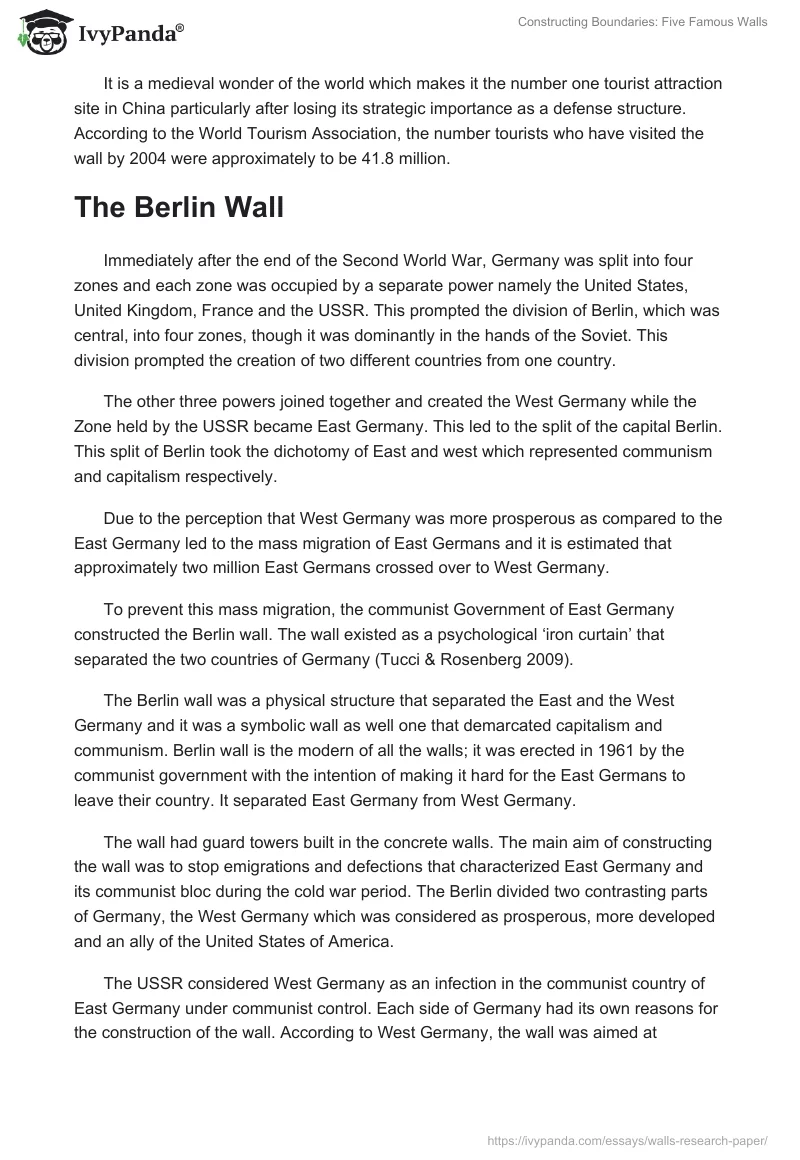 Constructing Boundaries: Five Famous Walls. Page 5