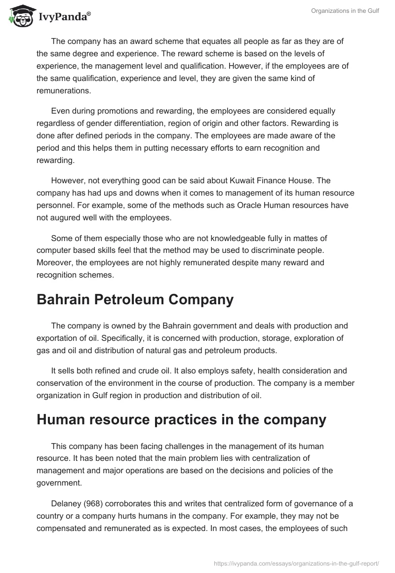 Organizations in the Gulf. Page 4