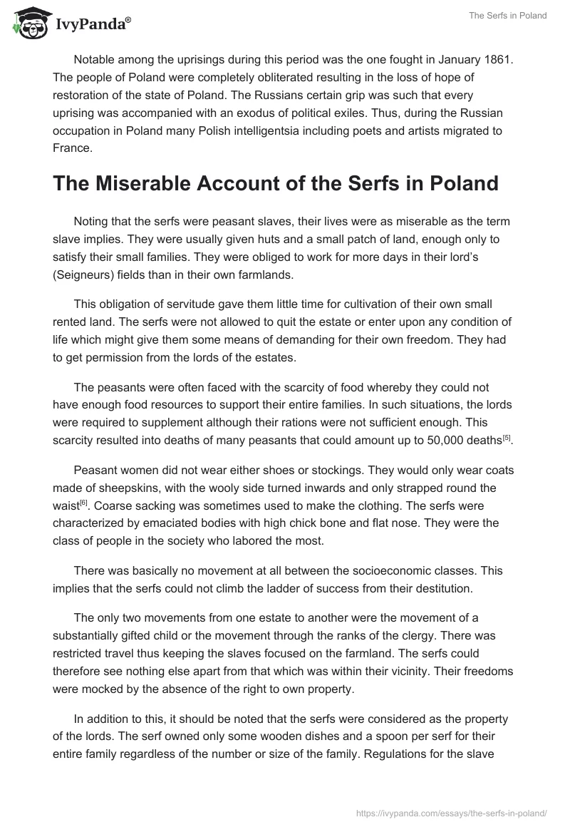 The Serfs in Poland. Page 4