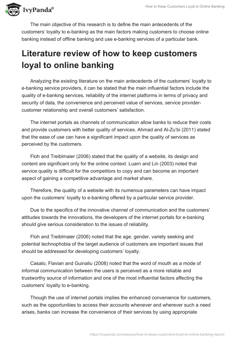 How to Keep Customers Loyal to Online Banking. Page 4