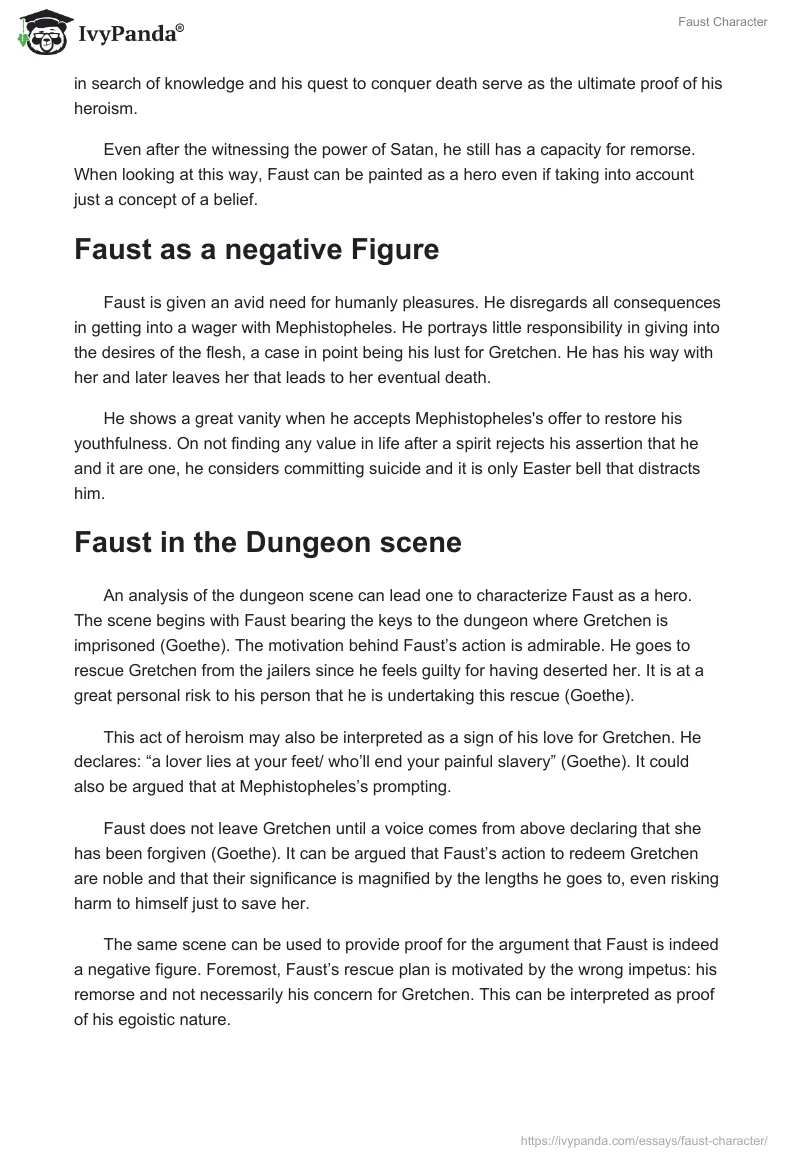 Faust Character. Page 2
