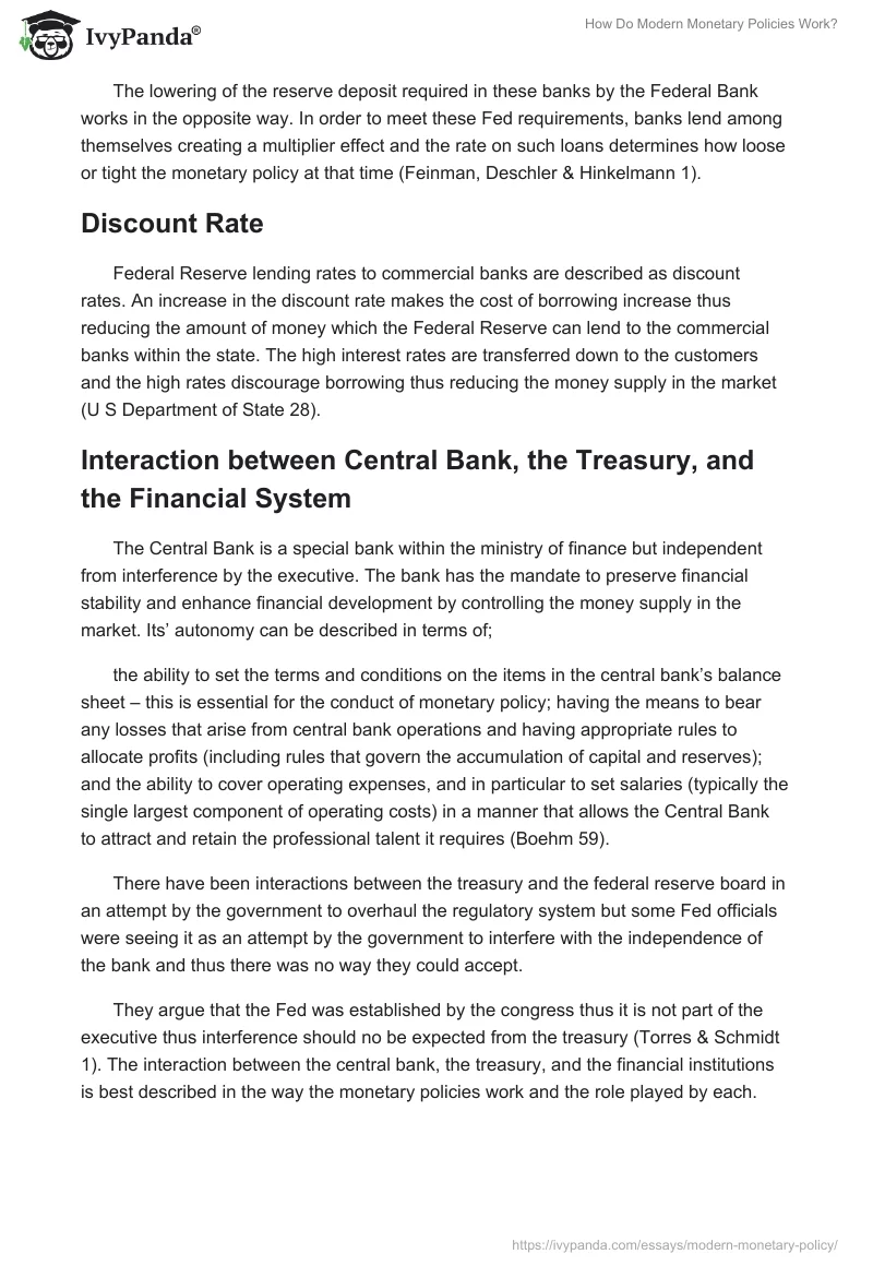 How Do Modern Monetary Policies Work?. Page 4