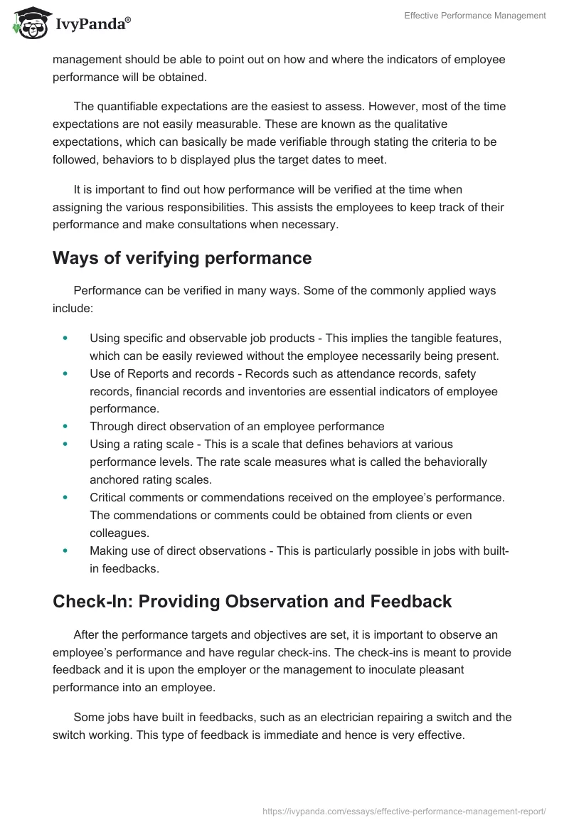 Effective Performance Management. Page 4