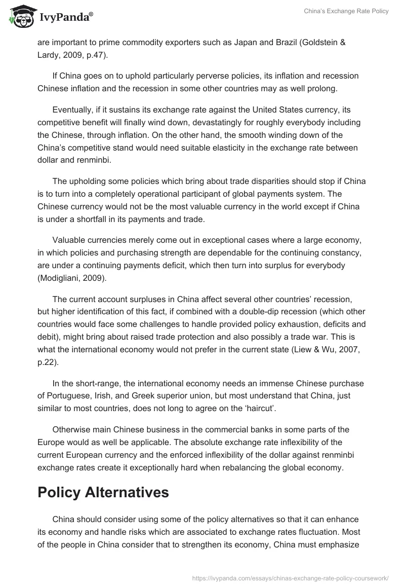 China’s Exchange Rate Policy. Page 3