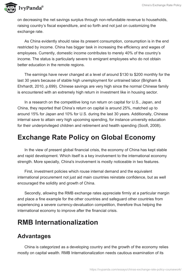 China’s Exchange Rate Policy. Page 4