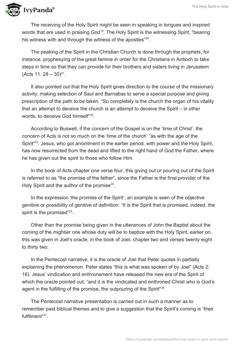 The Holy Spirit in Acts. Page 4