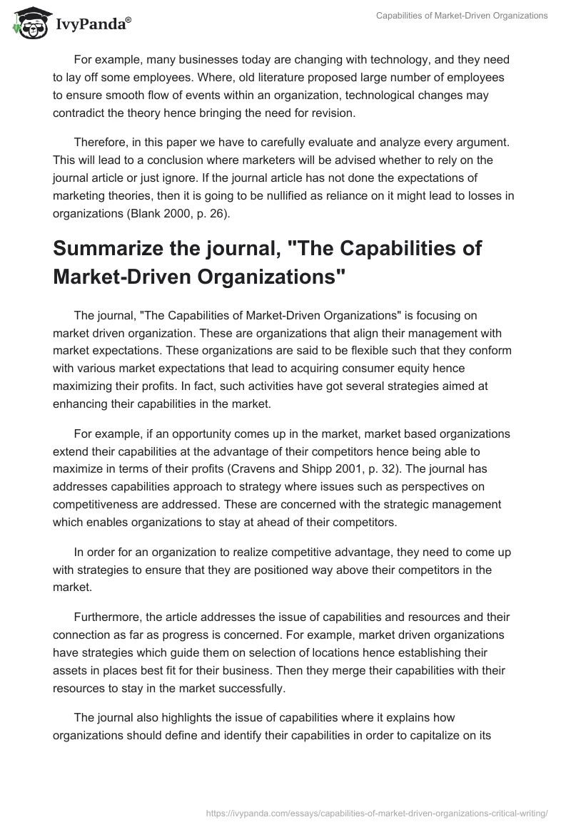 Capabilities of Market-Driven Organizations. Page 2