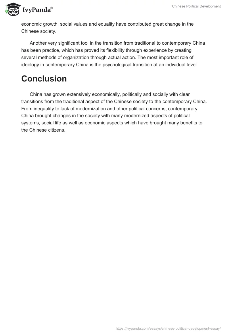 Chinese Political Development. Page 3