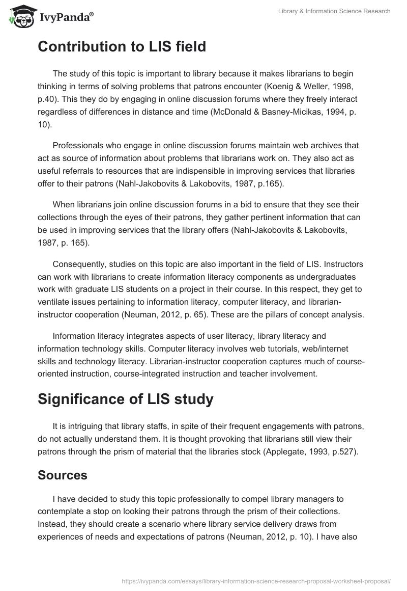 Library & Information Science Research. Page 3