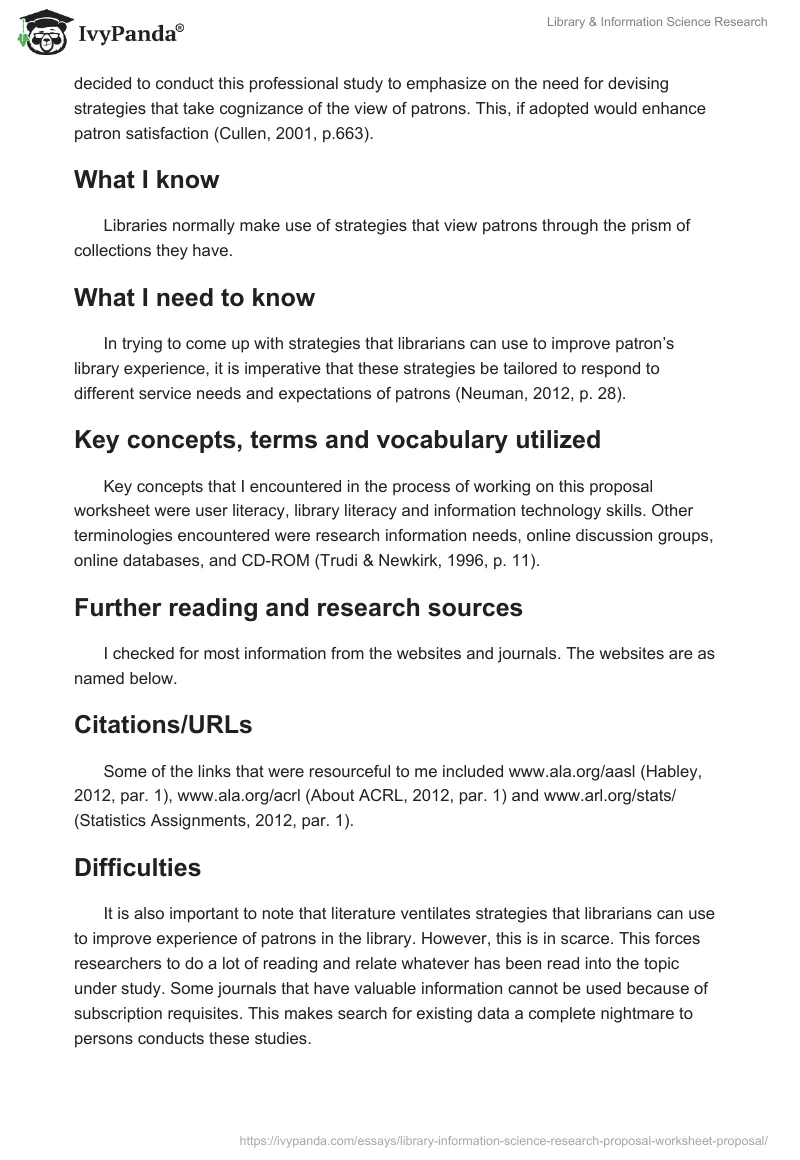 Library & Information Science Research. Page 4