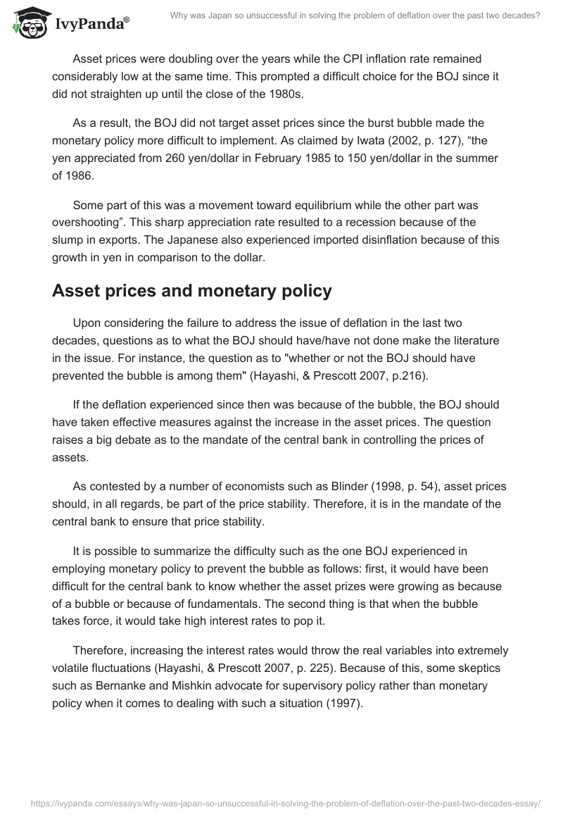 Why was Japan so unsuccessful in solving the problem of deflation over the past two decades?. Page 3