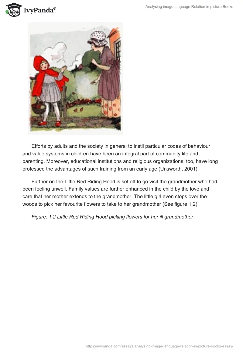 Analysing image-language Relation in picture Books. Page 4