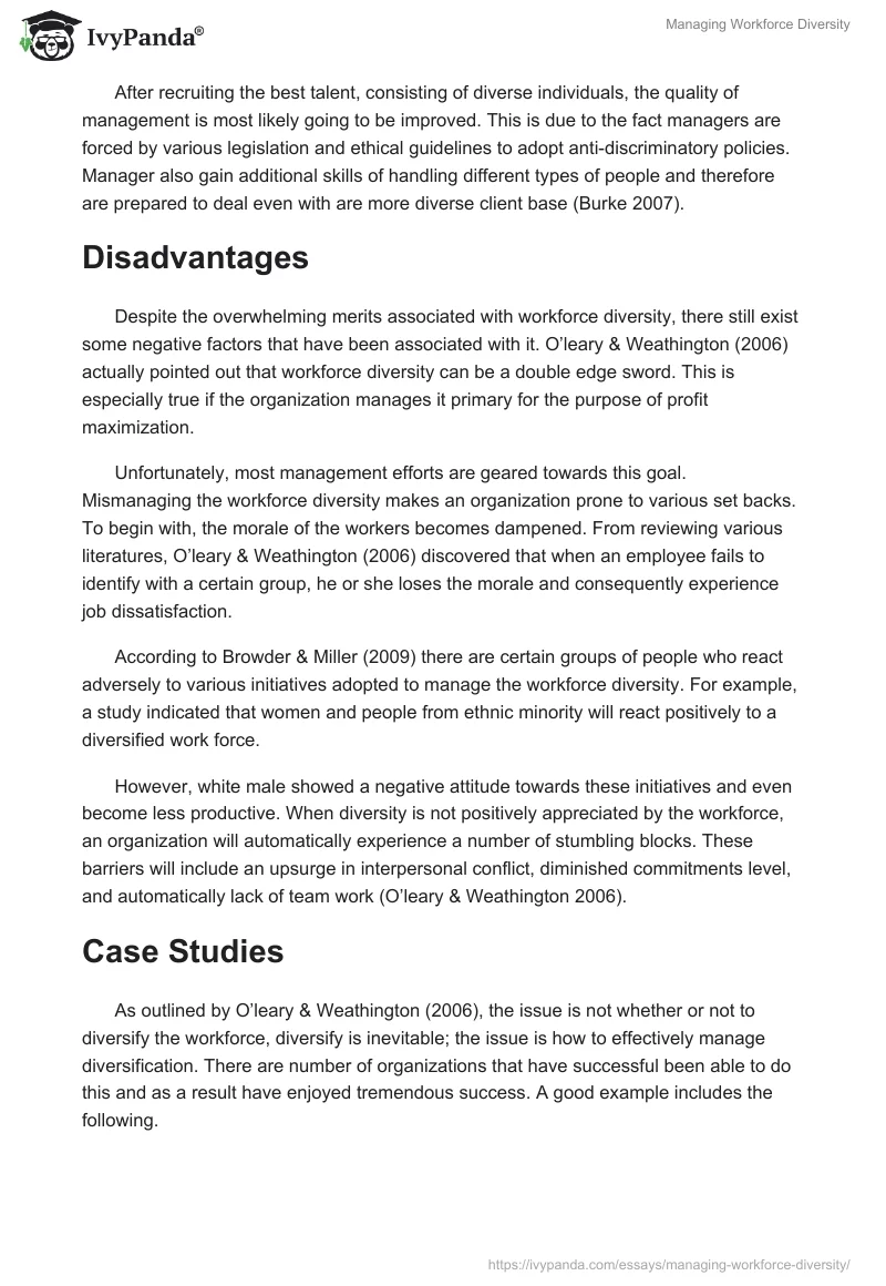 Managing Workforce Diversity. Page 3