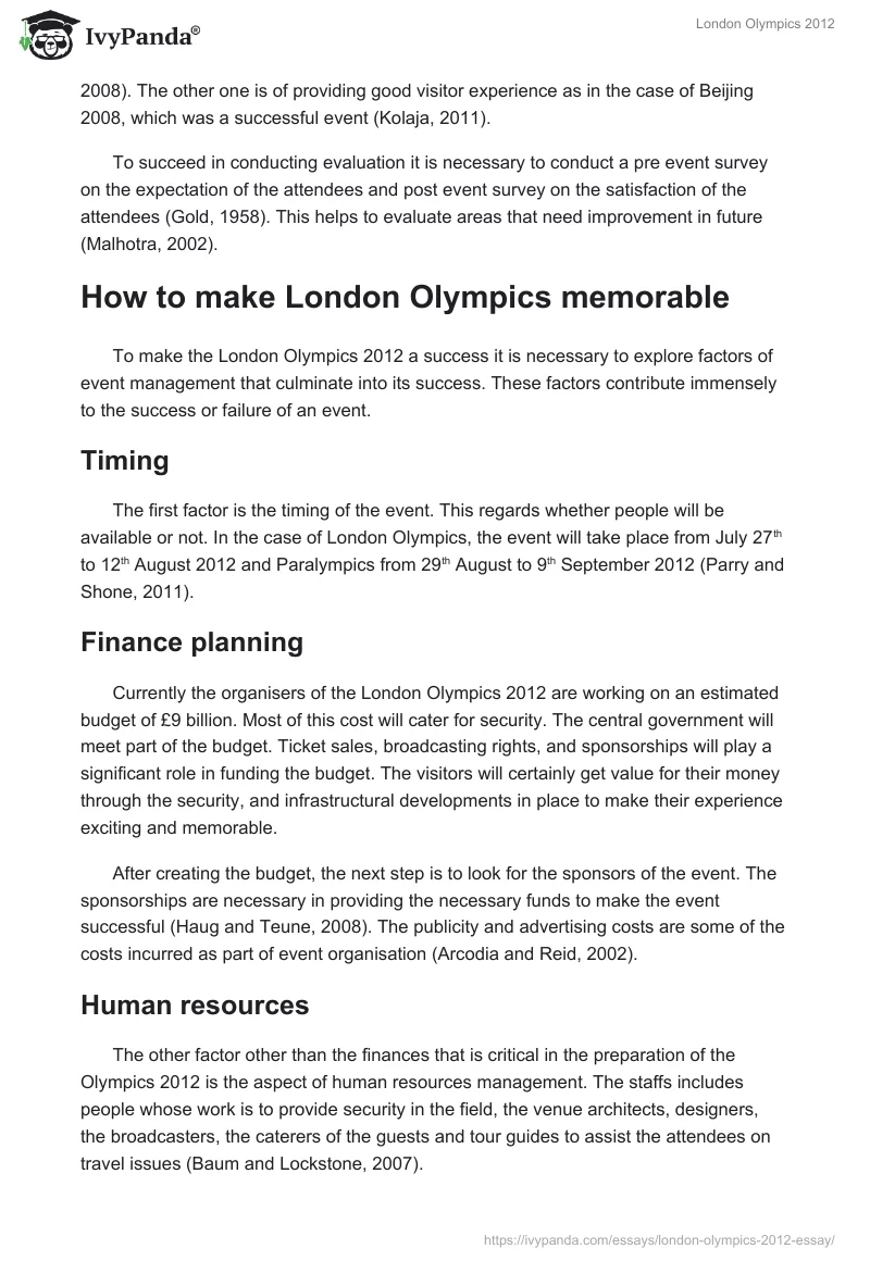 London Olympics 2012. Page 4