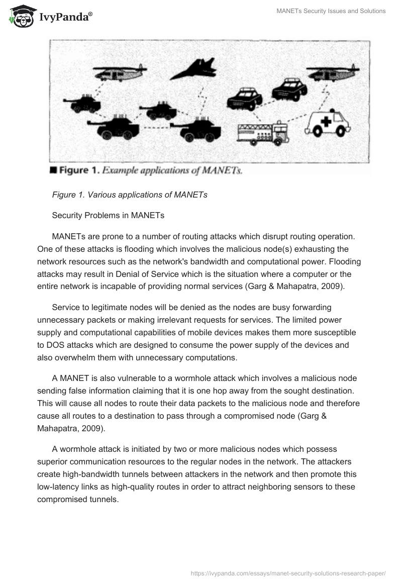 MANETs Security Issues and Solutions. Page 3
