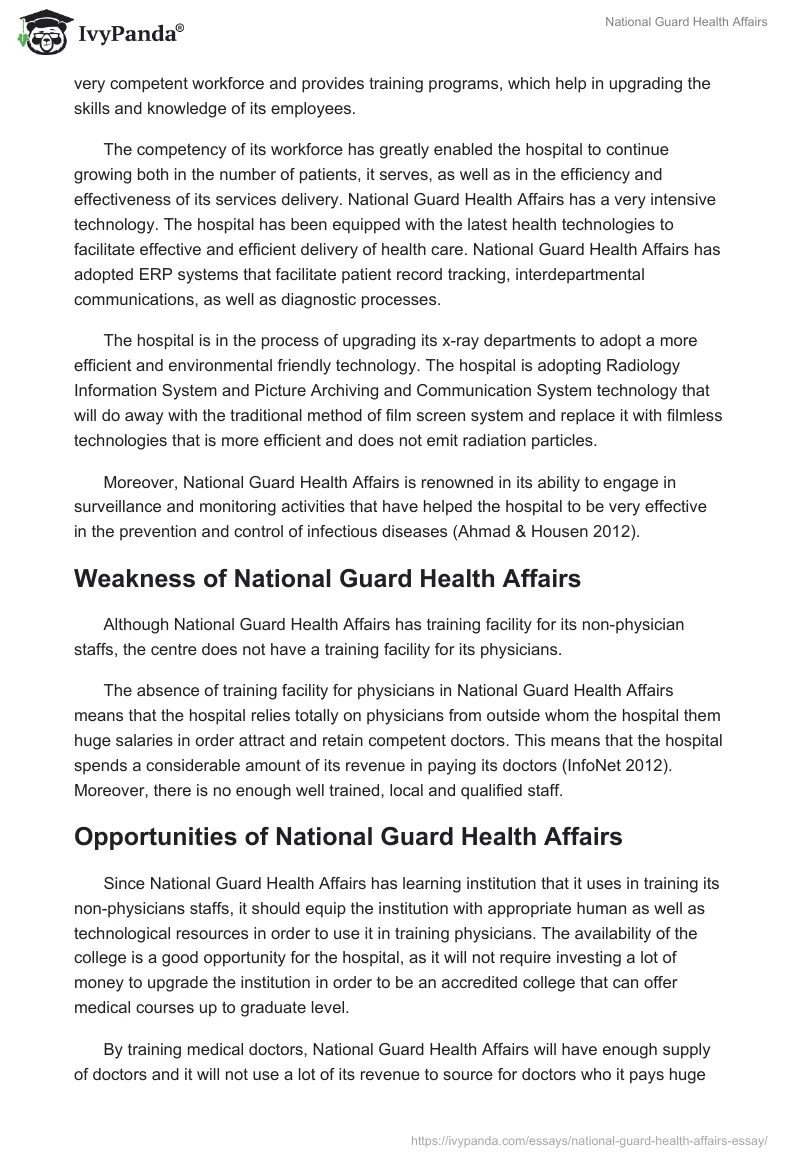 National Guard Health Affairs. Page 3