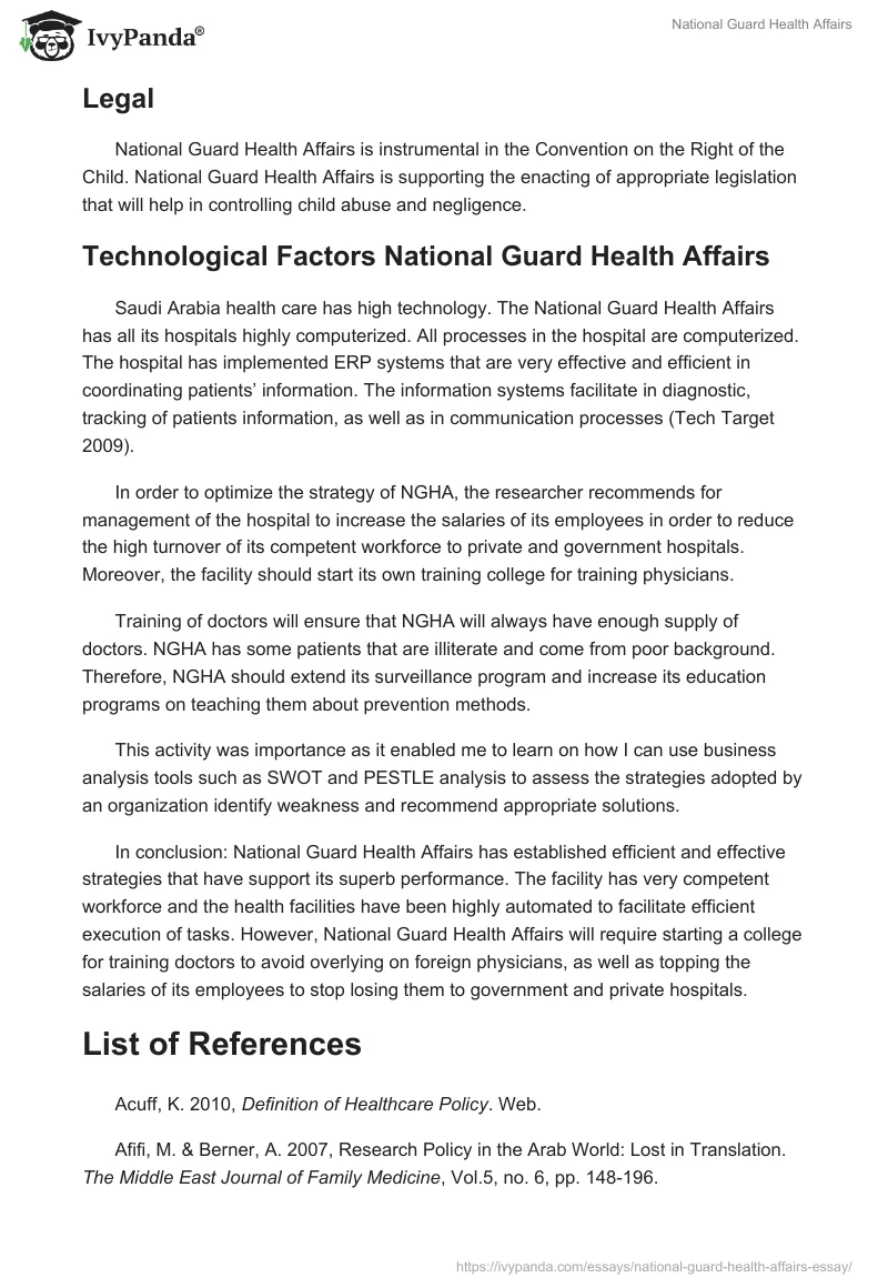 National Guard Health Affairs. Page 5