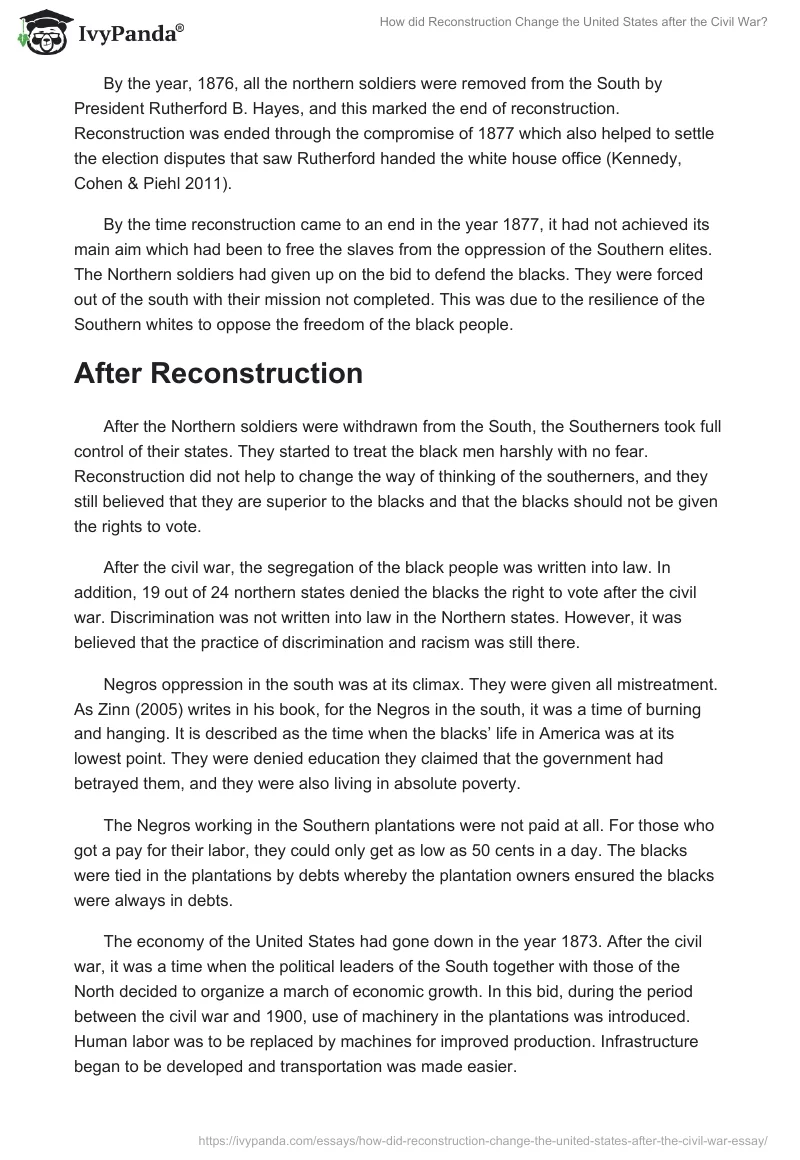 How Did Reconstruction Change the United States After the Civil War?. Page 3