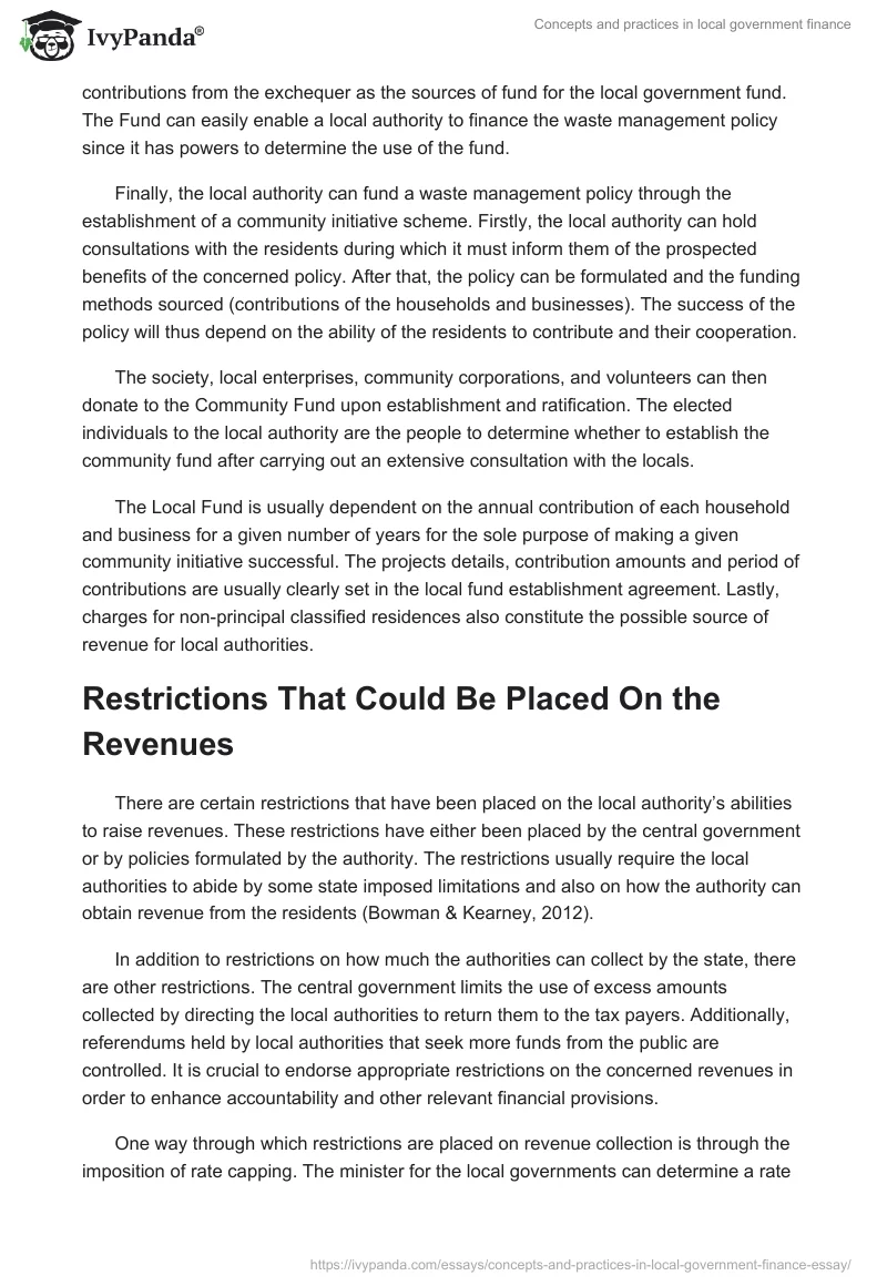 Concepts and practices in local government finance. Page 4