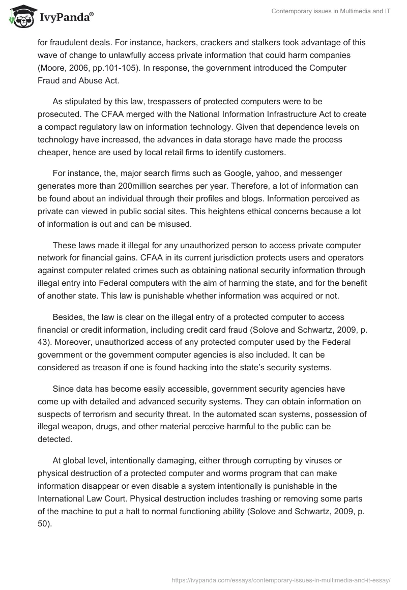 Contemporary issues in Multimedia and IT. Page 2