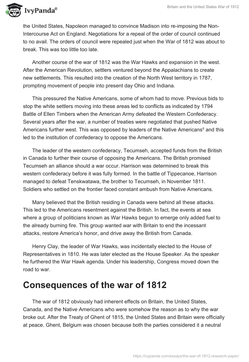 Britain and the United States War of 1912. Page 4